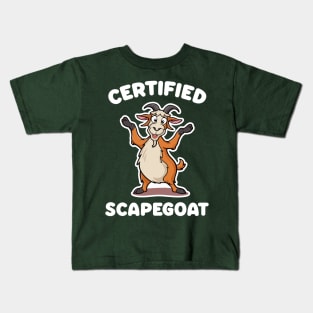 Certified Scapegoat Kids T-Shirt